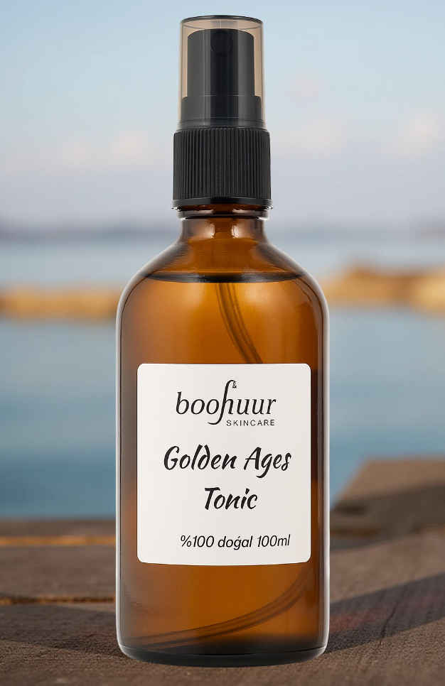 Golden Ages Yüz Toniği – %100 Doğal Cilt Bakımı