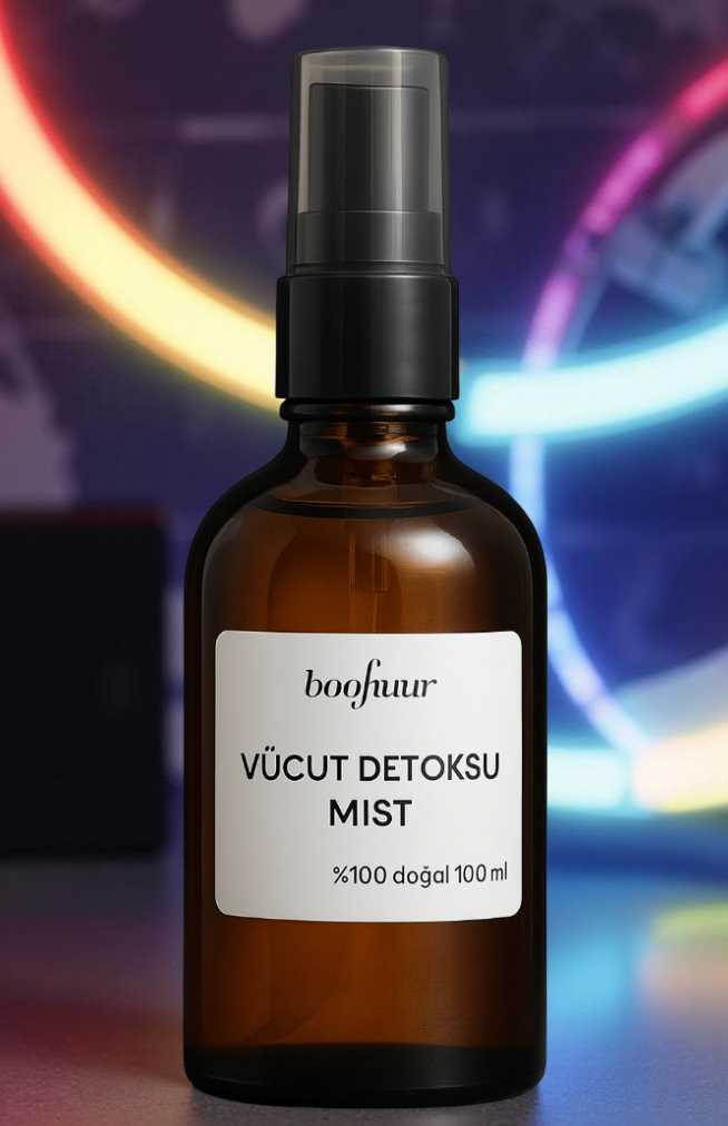 Vücut Detoksu Mist – %100 Doğal Ferahlık