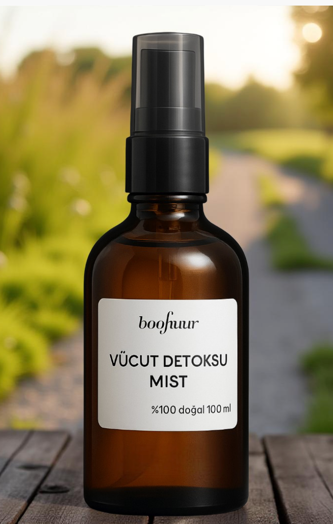 Vücut Detoksu Mist – %100 Doğal Ferahlık
