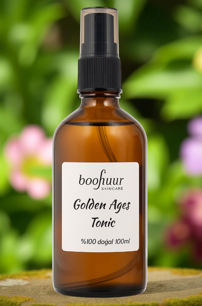 Golden Ages Yüz Toniği – %100 Doğal Cilt Bakımı