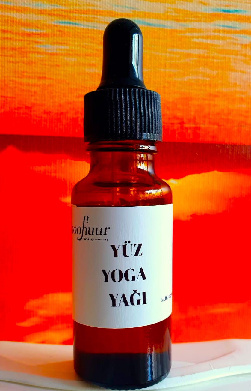 Yüz Yoga Yağı %100 Doğal