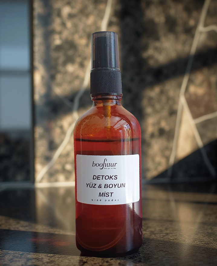 Boohuur %100 Doğal Detoks Yüz & Boyun Mist – Cildiniz İçin Saf Canlanma